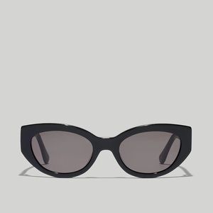 Madewell Demmera Sunglasses, Black, NWT